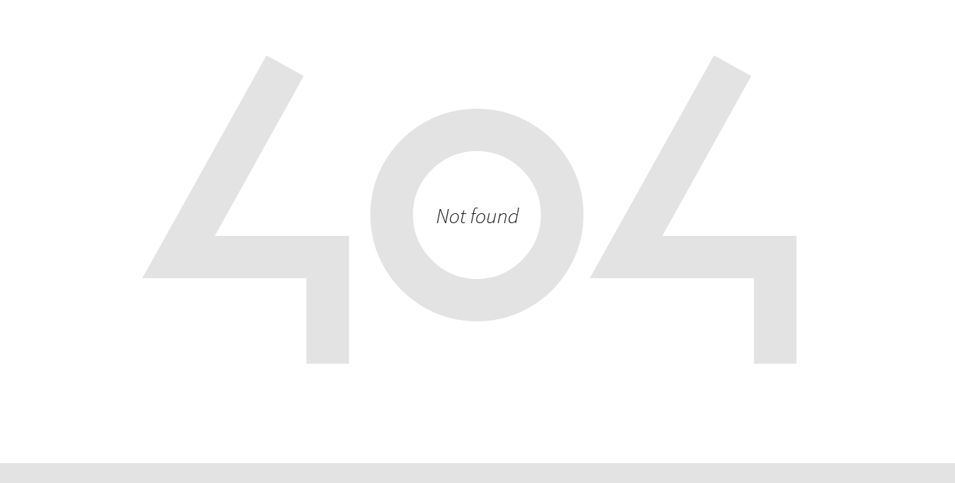 404 Not Found